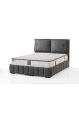 MD Prag 160x200 Çift Kişilik Yatak, Baza, Başlık Seti GM163