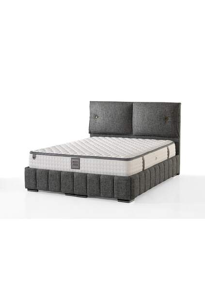 MD Prag 160x200 Çift Kişilik Yatak, Baza, Başlık Seti GM163
