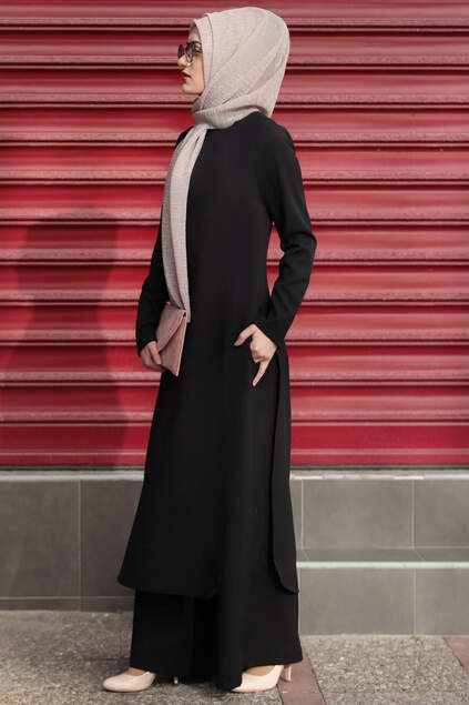 Hayat Tunic Black