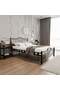 Bella Metal Karyola 90x200 ARM139 Siyah
