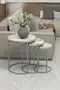 Zigon Couchtisch C Lux Silber