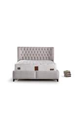 MD Hermes 160x200 Double Bed, Base, Headboard Set GM105