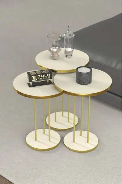 Gold Terra Zigon Coffee Table