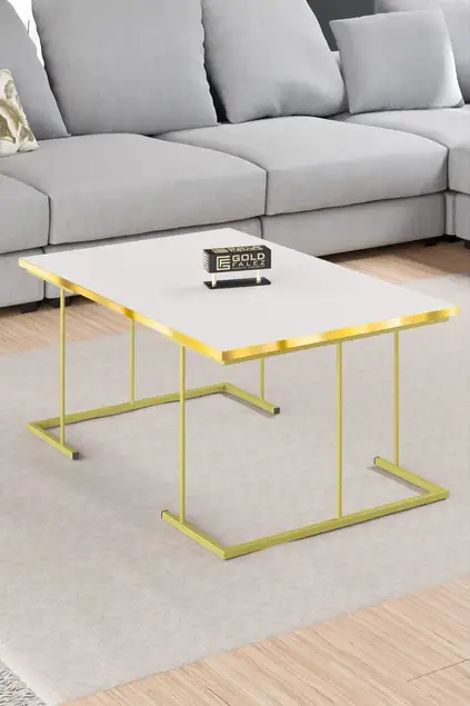 Solo Gold Centre Coffee Table