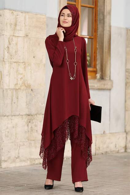 Bordo Renk Sure Takım