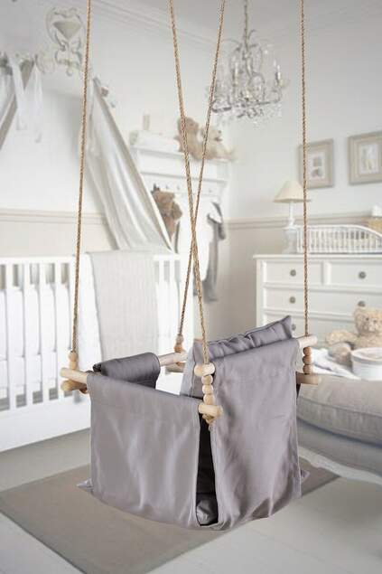 Ruby Puff Gray Swing Ruby Puff Gray Swing