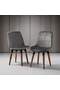 Mix White Table & Gamze Chair Set HDR1257