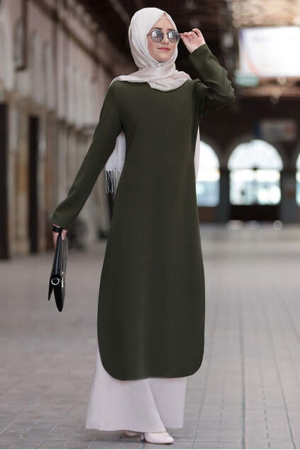 Hayat Tunic Khaki