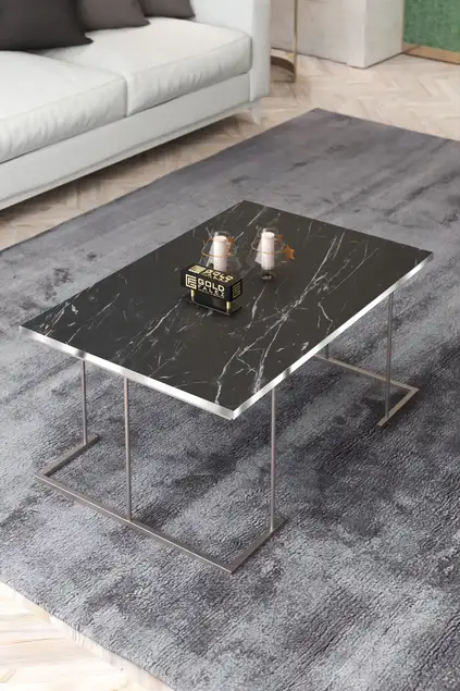 Solo Silver Centre Coffee Table