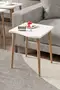 Zigon Coffee Table Wooden 4 Piece Square