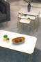 Nesting Table Kr And Center Table Kr Set Double Gold White Wire