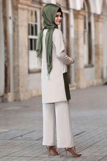 Sare Hijab Set Khaki