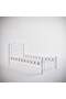 Bella Metal Karyola 100x200 ARM140 Beyaz