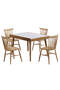 Stormi Weißer Tisch & Stuhl Set FRL1021