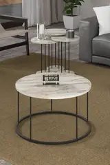 Centre Couchtisch und Zigon Couchtisch Terra Set