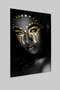 Gold Mask Glass Painting