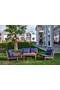 Lilyum Wooden Seating Group ROY006