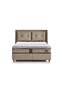 MD Nergis 150x200 Double Bed, Base, Headboard Set GM110
