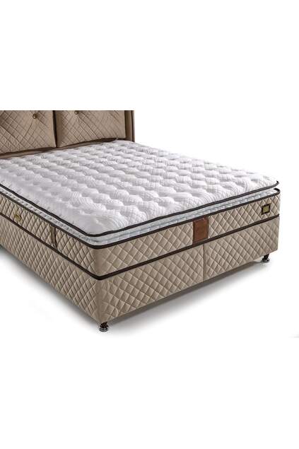 MD Nergis 180x200 Çift Kişilik Yatak, Baza, Başlık Seti GM110 MD Nergis 180x200 Çift Kişilik Yatak, Baza, Başlık Seti GM110