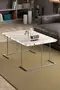 Solo Silver Centre Coffee Table