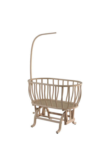 Wooden Organic Basket Crib