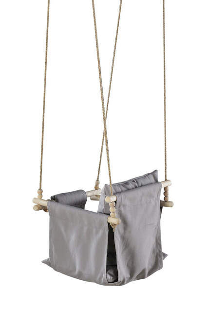 Ruby Puff Gray Swing Ruby Puff Gray Swing