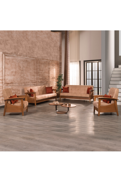 MD Açelya 2 Scandinavian Sofa Set MDN101