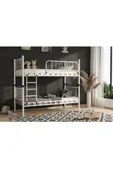 Letto A Castello Metis 90x200 ARM048 Bianco