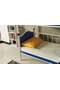 Baby Pearl Bunk Bed 90x200 ARM024 Blue Baby Pearl Bunk Bed 90x200 ARM024 Blue