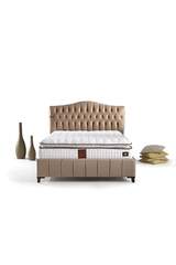 MD Elegance 160x200 Double Bed, Base, Headboard Set GM106