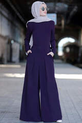 Dora Jumpsuit Plum