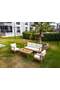 Gardenya Wooden Seating Group ROY011