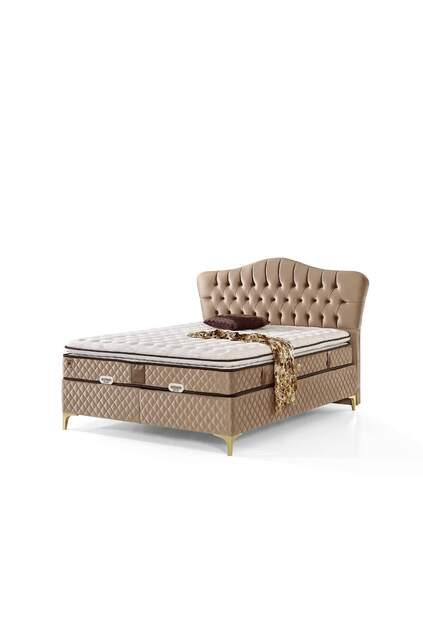MD Monza 180x200 Double Bed, Base, Headboard Set GM162