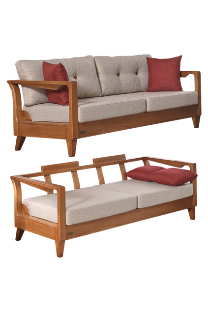 MD Flamingo İskandinav Üçlü Koltuk MDN112A MD Flamingo İskandinav Üçlü Koltuk MDN112A