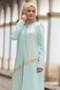 Silvery Abaya 3 Pcs Set Mint