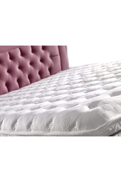 MD Paris 150x200 Double Bed, Base, Headboard Set GM107