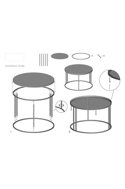 Center Couchtisch Single Gold Lux Special Center Couchtisch Single Gold Lux Special