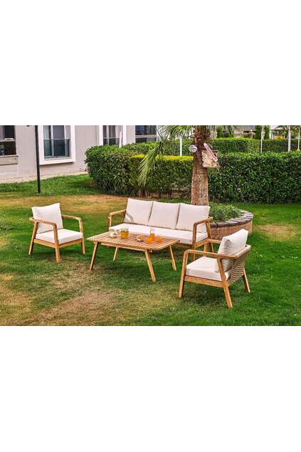 Gardenya Wooden Seating Group ROY011