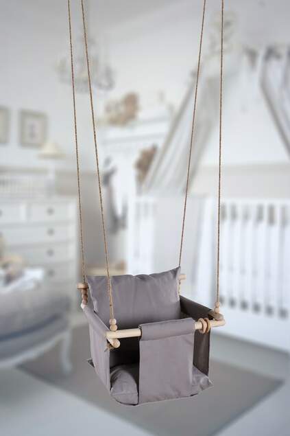 Ruby Puff Gray Swing Ruby Puff Gray Swing