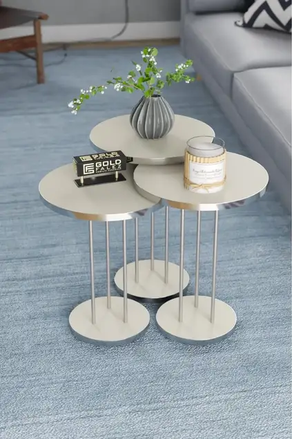 Silver Terra Zigon Coffee Table Silver Terra Zigon Coffee Table