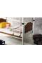 Baby Pearl Bunk Bed 90x200 ARM024 Walnut
