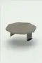 Decorative Side Table Octagon