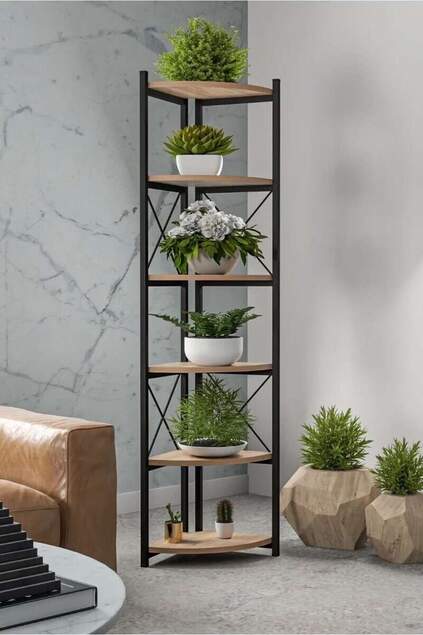 6 Regale Blume Bücherregal