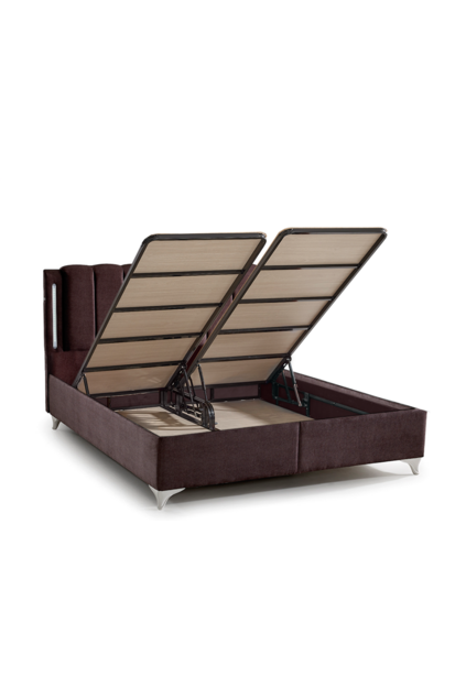 MD Double 180x200 Çift Kişilik Yatak, Baza, Başlık Seti GM108