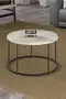 Centre Couchtisch und Zigon Couchtisch Terra Set
