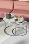 Coffee Table Double Silver Luxury Special