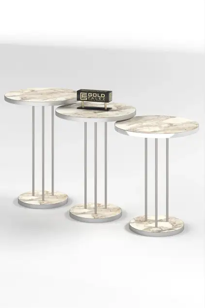 Silver Terra Zigon Coffee Table Silver Terra Zigon Coffee Table