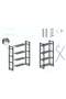 4 Shelf Shoe Rack