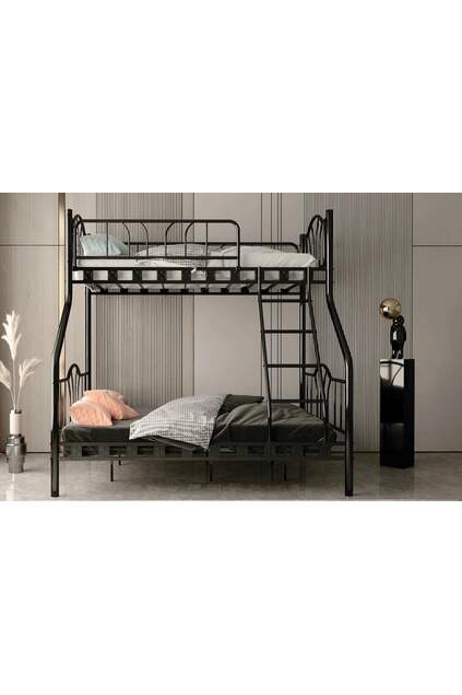 İmaj Bunk Bed 90x190 + 140x190 ARM057 Black