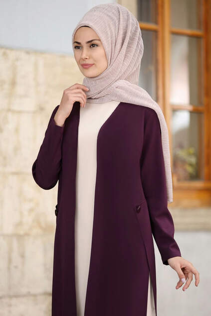 Nisa Double Suit Plum